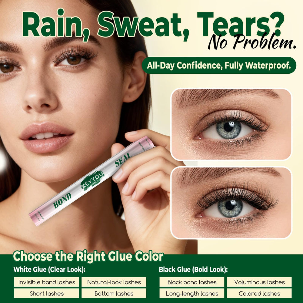 KEYYOU LASH Remover gentle-dissolve process protects natural lashes