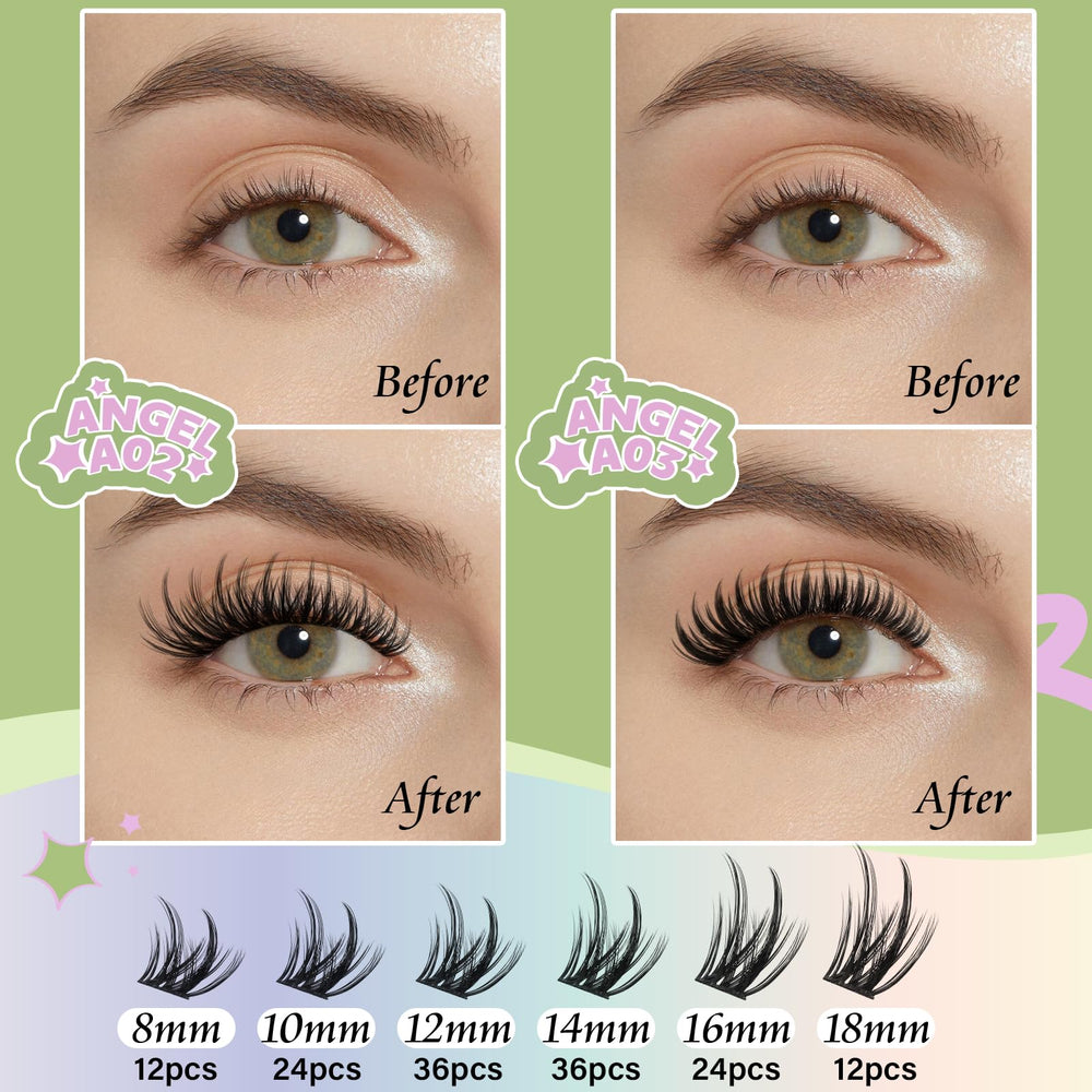 KEYYOU precision lash tweezers for easy placement