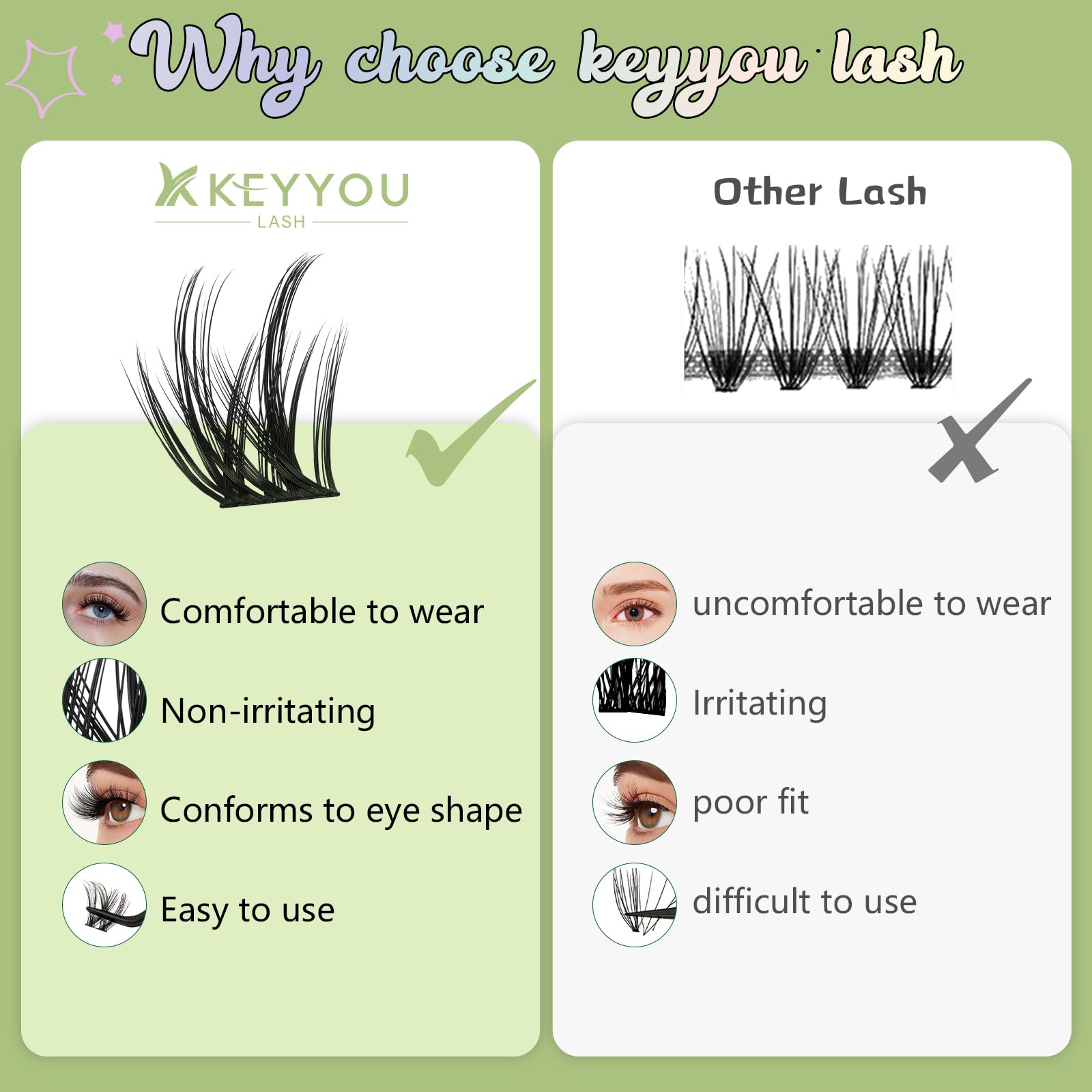 KEYYOU makeup remover for gentle removal without irritation