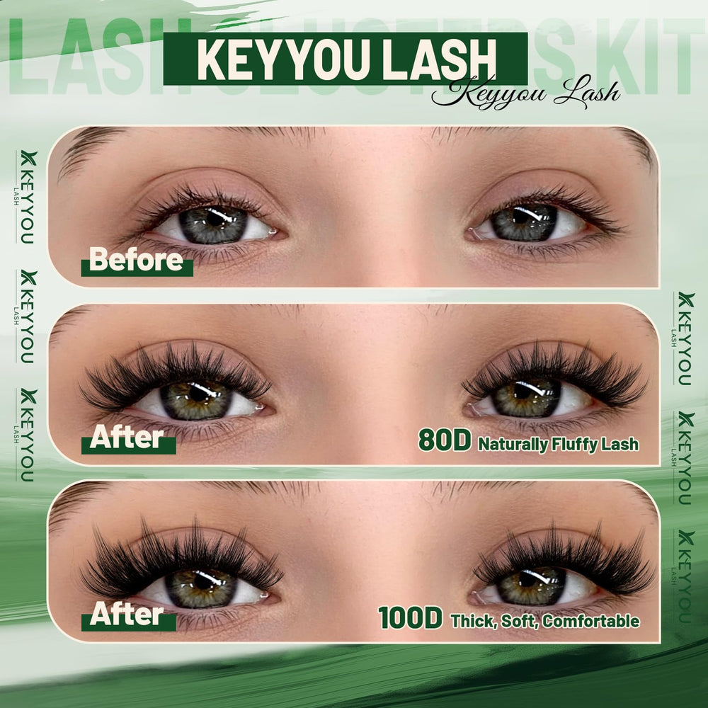 KEYYOU mix of 80D and 100D for versatile day-to-night looks