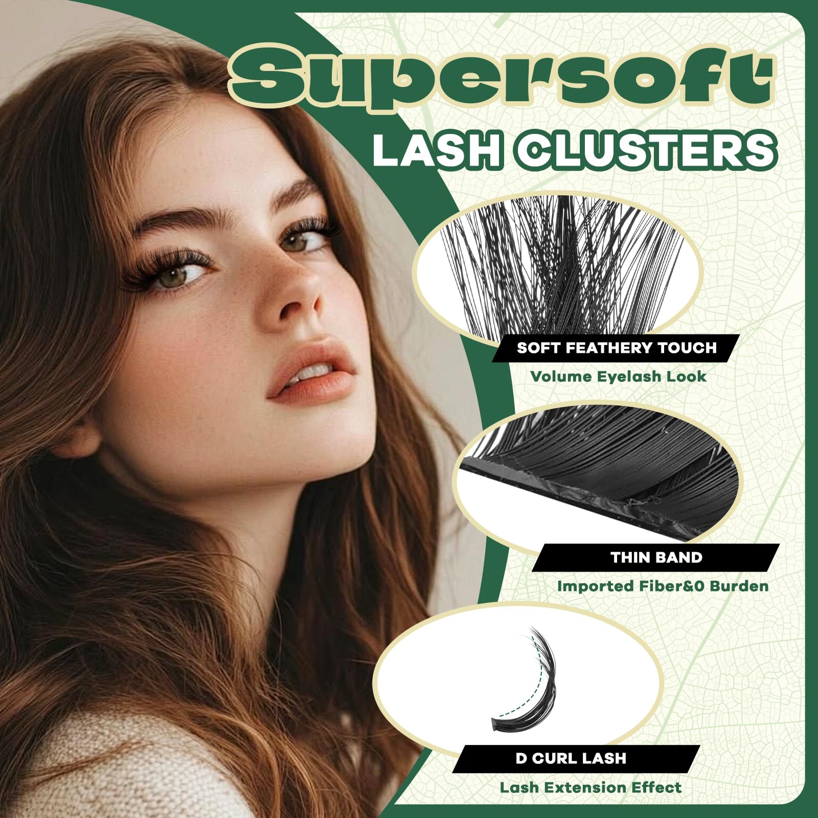 KEYYOU Lengths 9–18mm enable customized natural or dramatic looks.