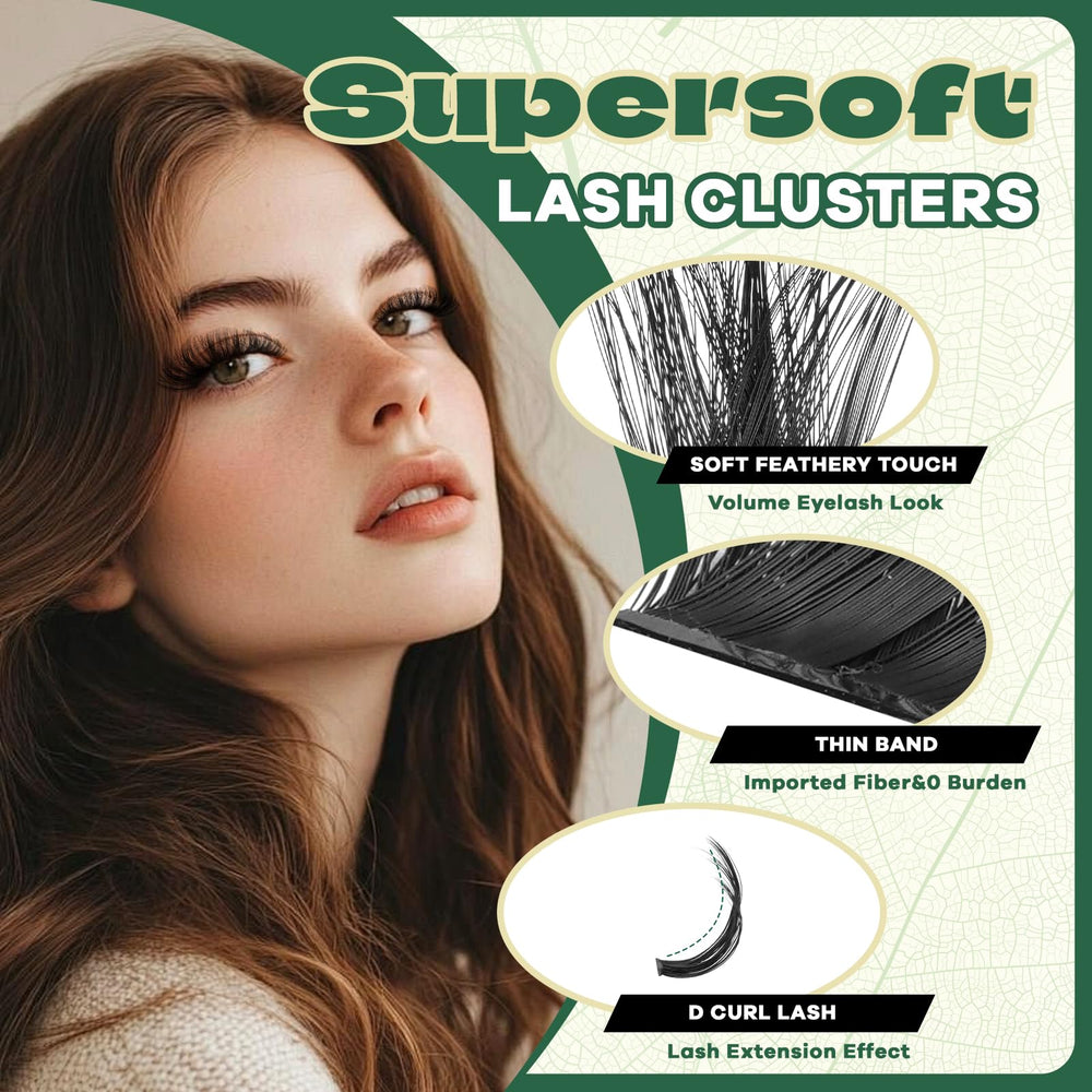 KEYYOU Lengths 9–18mm enable customized natural or dramatic looks.
