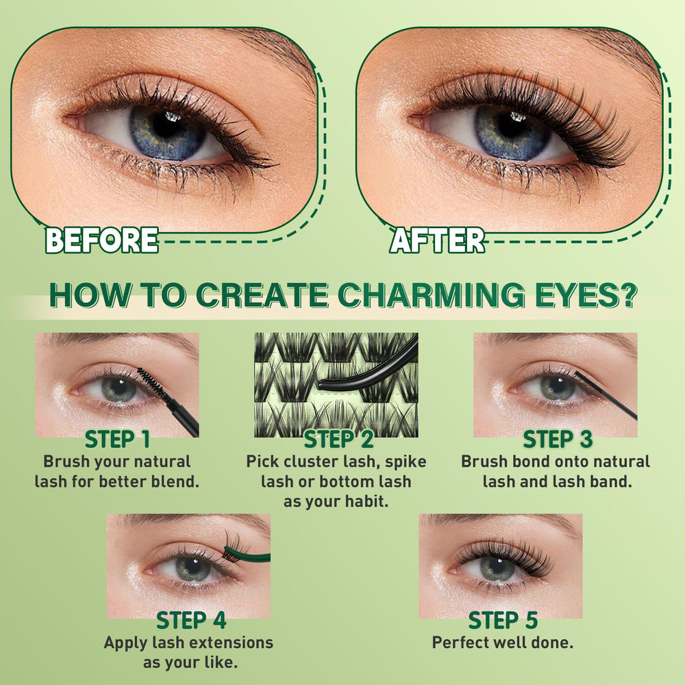 KEYYOU remover oil for gentle lash cluster removal