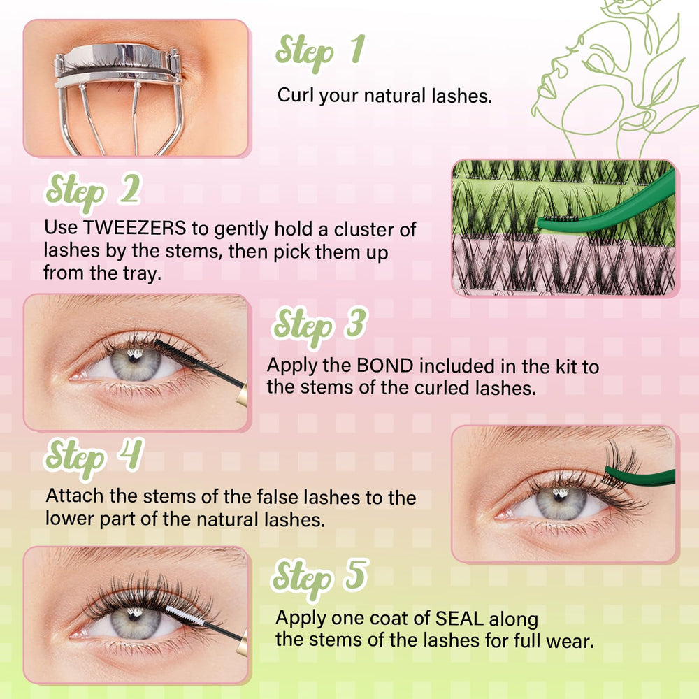 KEYYOU sealing step improves wear time to 3-4 days.