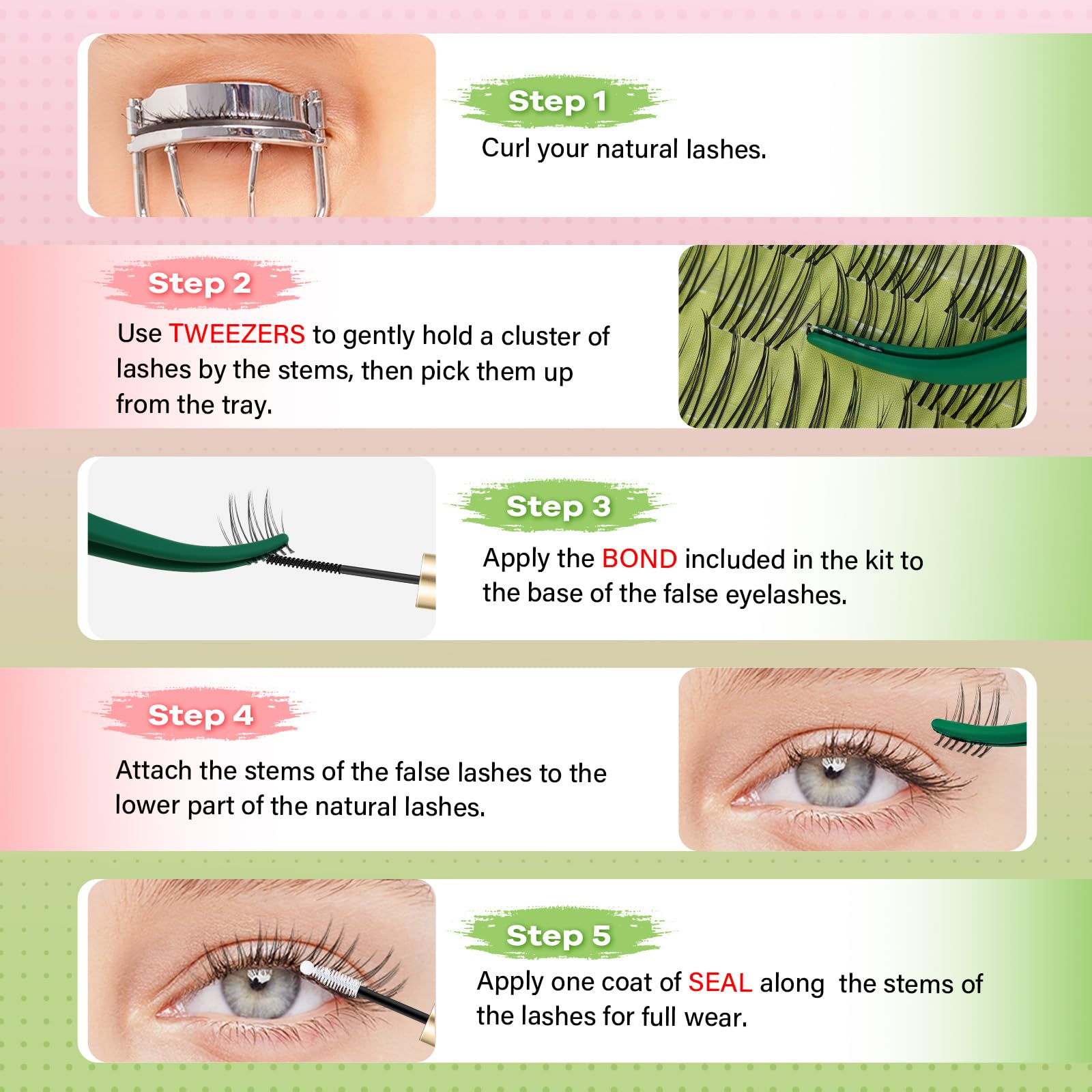 KEYYOU sealing step demonstrates longer wear with a subtle finish.