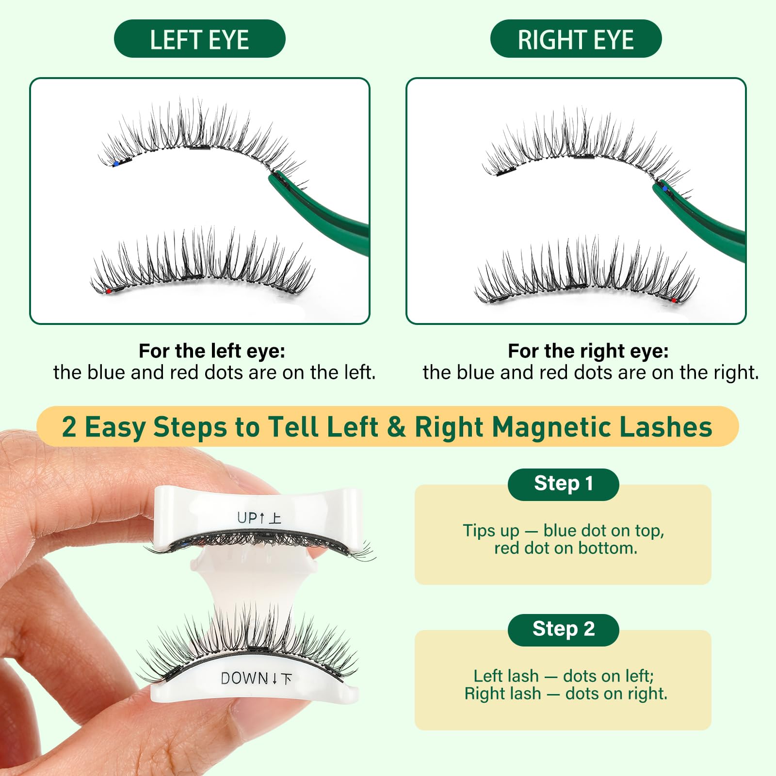 KEYYOU single-day-use reminder promotes lash care for longevity.