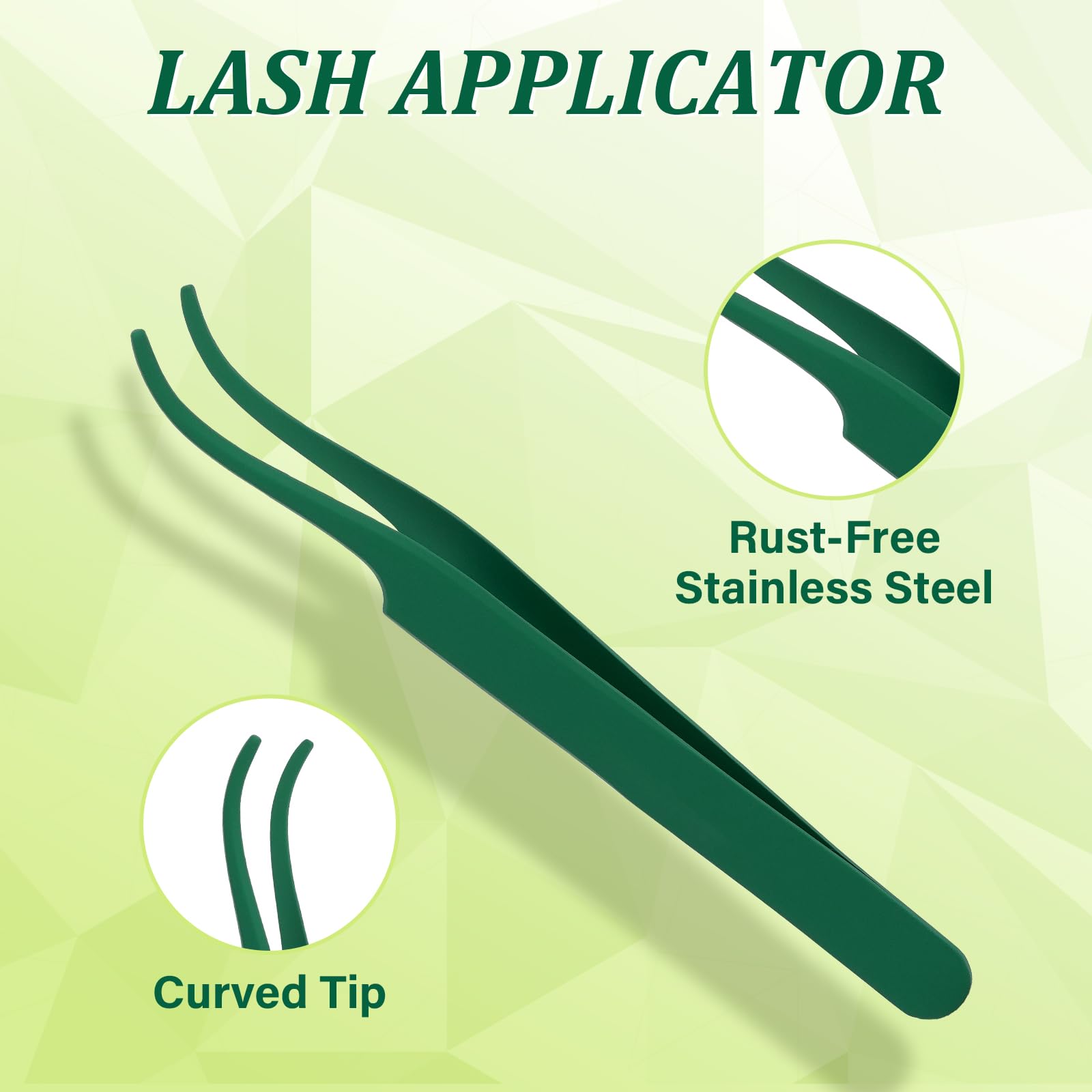 KEYYOU soft double-ended brush cluster tool for even product distribution