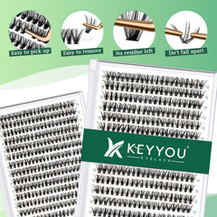 KEYYOU soft lightweight material for comfortable wear all day