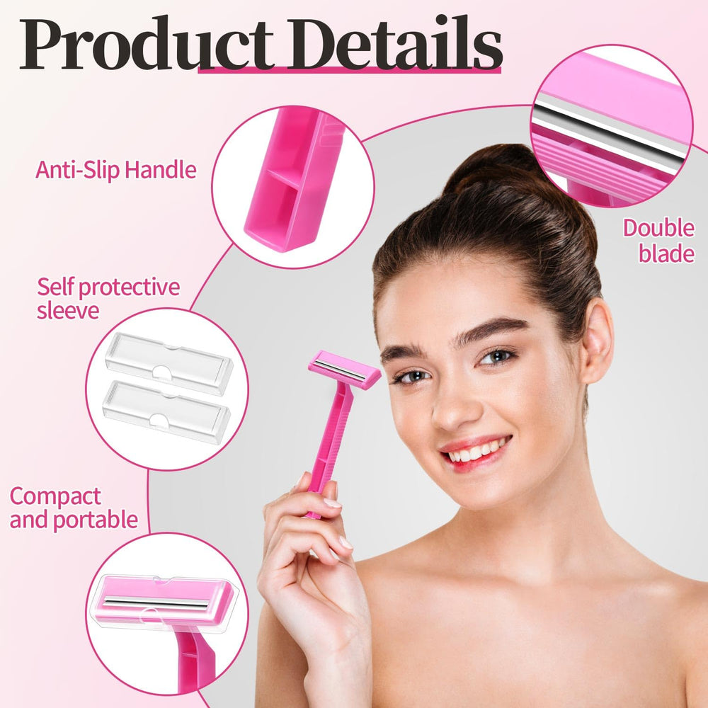 KFPPLXQ compact-size razor aids travel and on-the-go grooming.