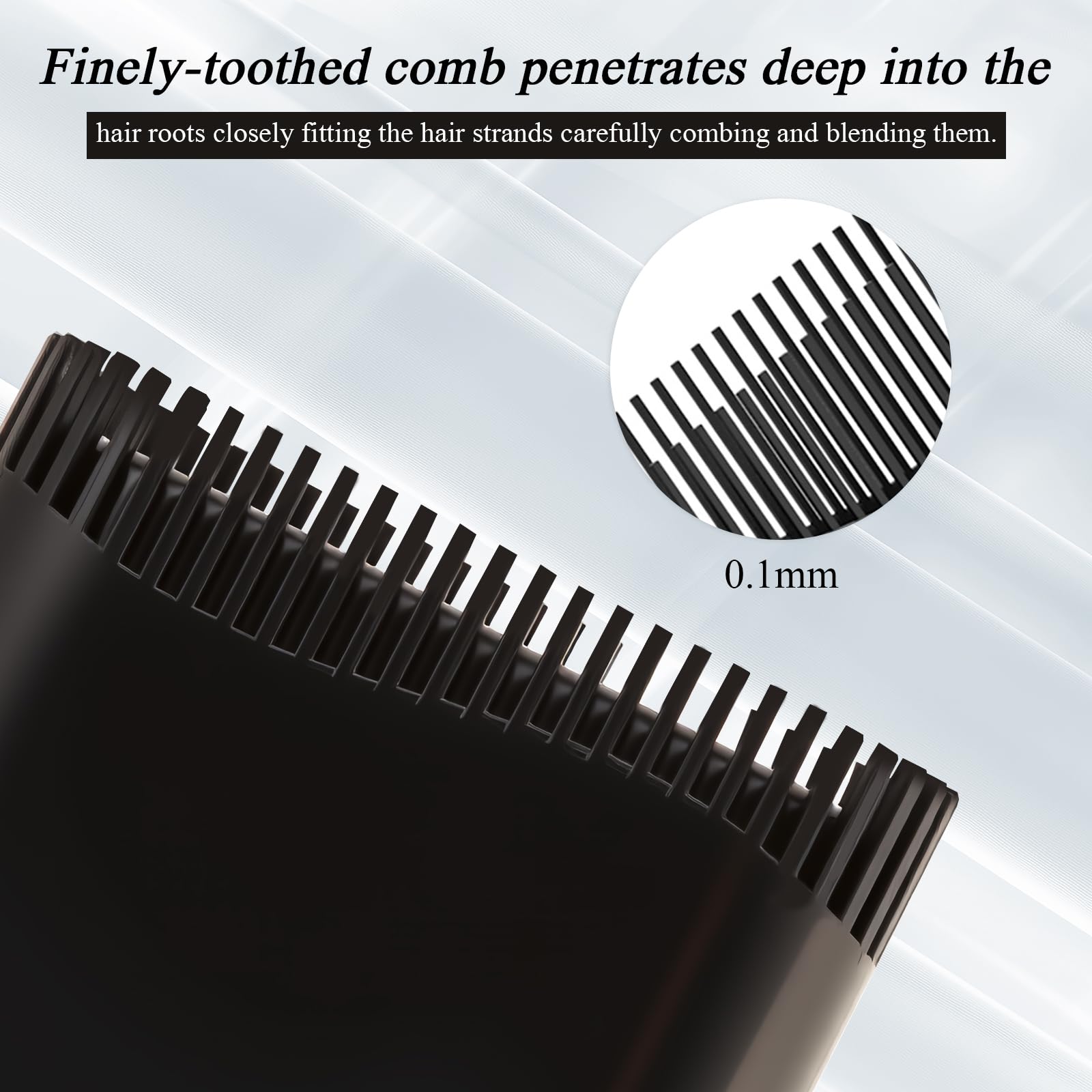 KGAJSGH beard touch-up stick dark brown shade blends thinning areas.