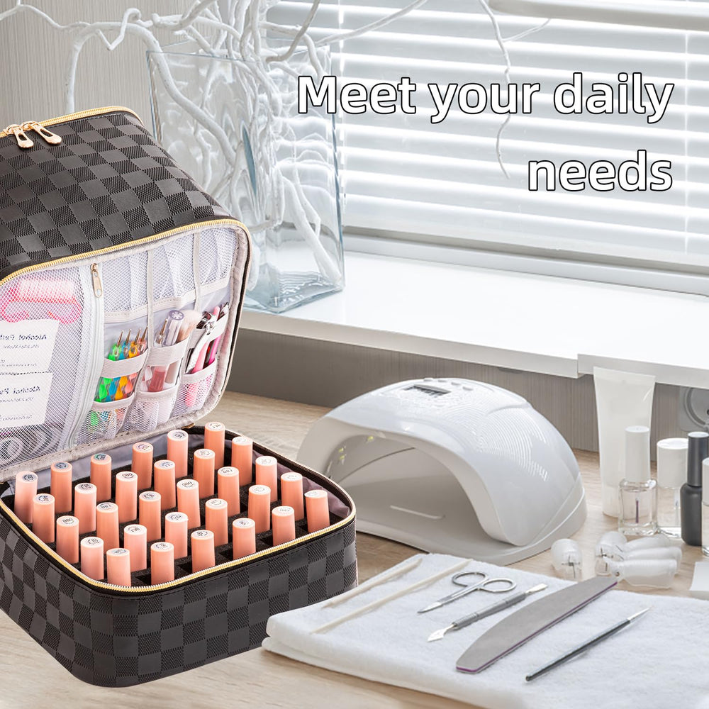 KGMCARE bottom section with soft dividers shielding bottles from clanks and breaks