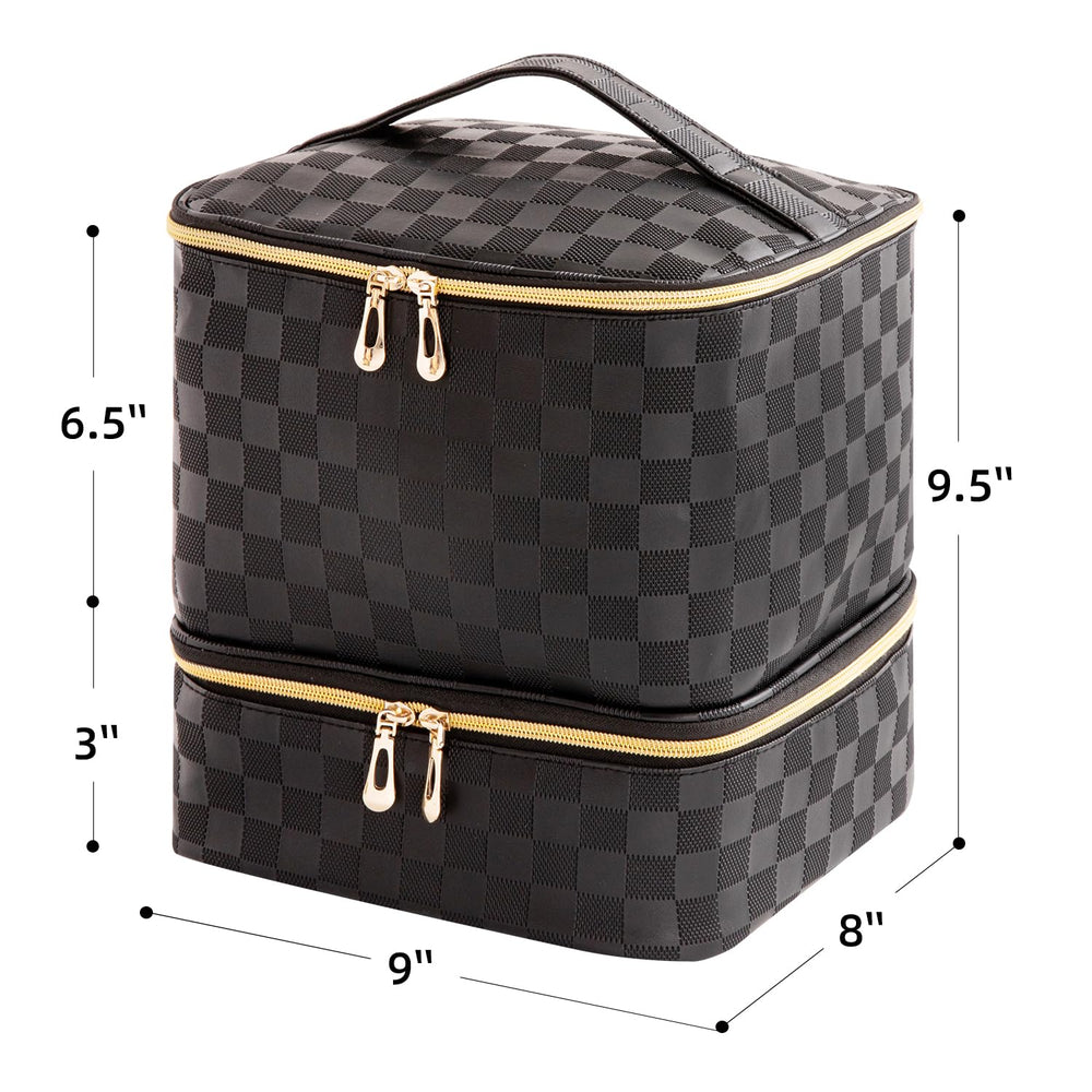 KGMCARE complete manicure kit organized in a travel-friendly bag ready to use