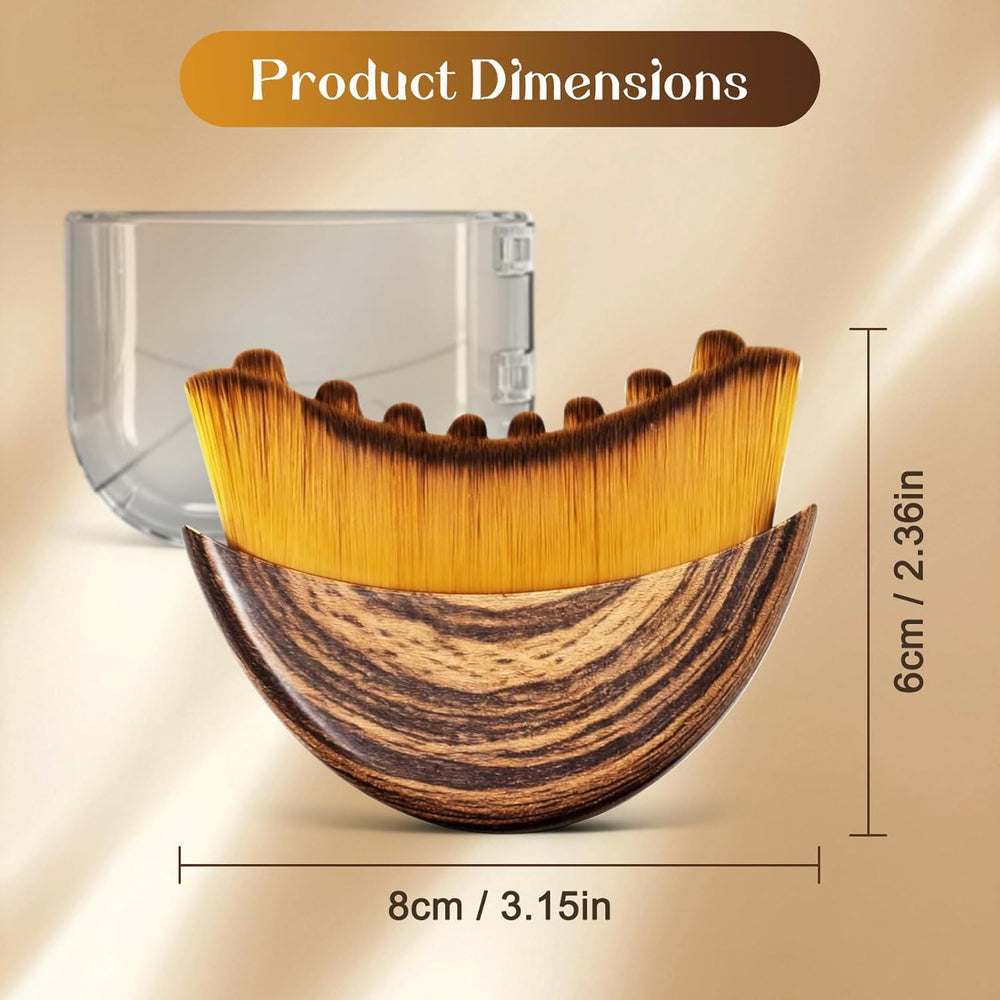 Khirdalane compact daily-use brush ready for effortless routine.