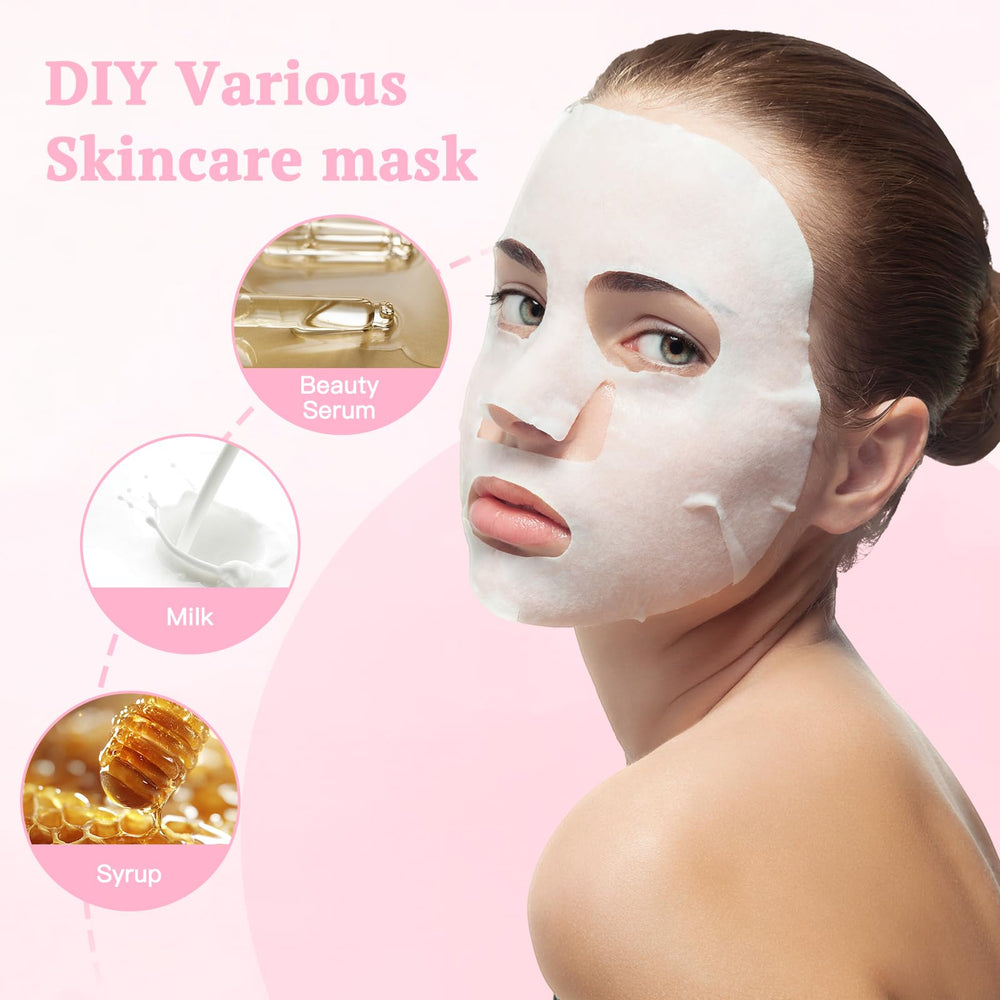 Khrgovd mascarilla de algodón comprimido para viaje, práctica y desechable.