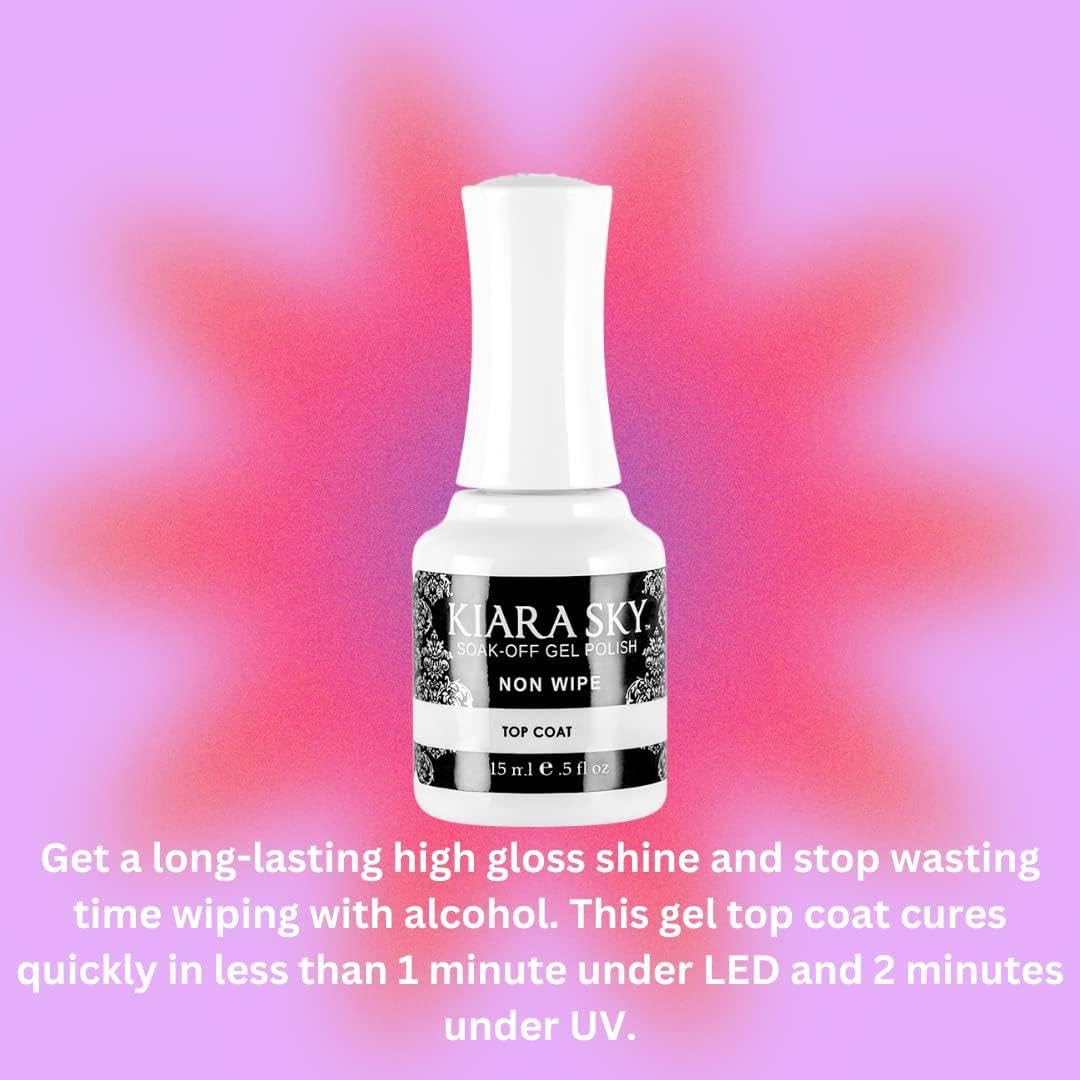 KIARA SKY acabado sin imperfecciones para manicura brillante