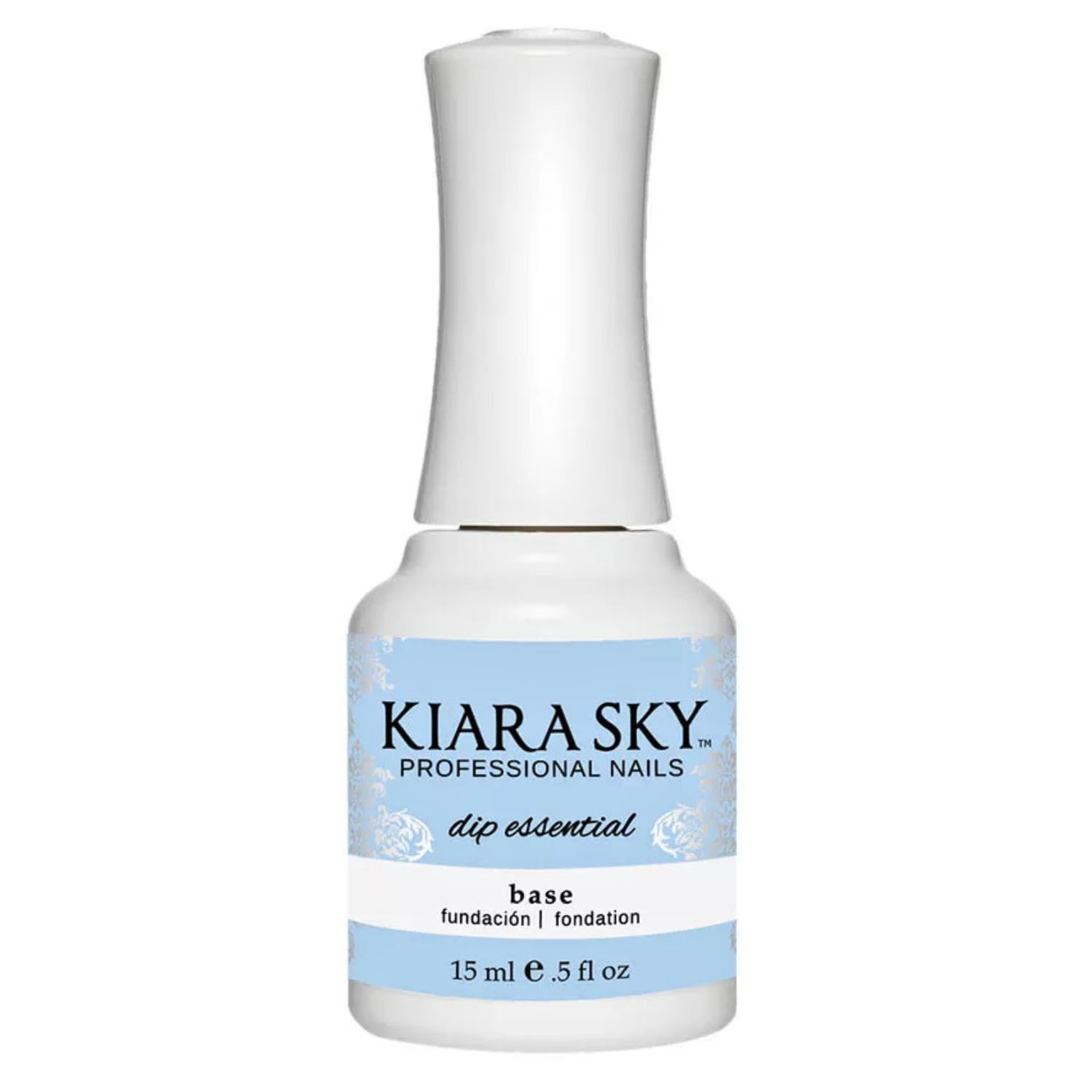 KIARA SKY Capa base dip 0,5oz: mejora la adhesión del polvo para un acabado duradero.