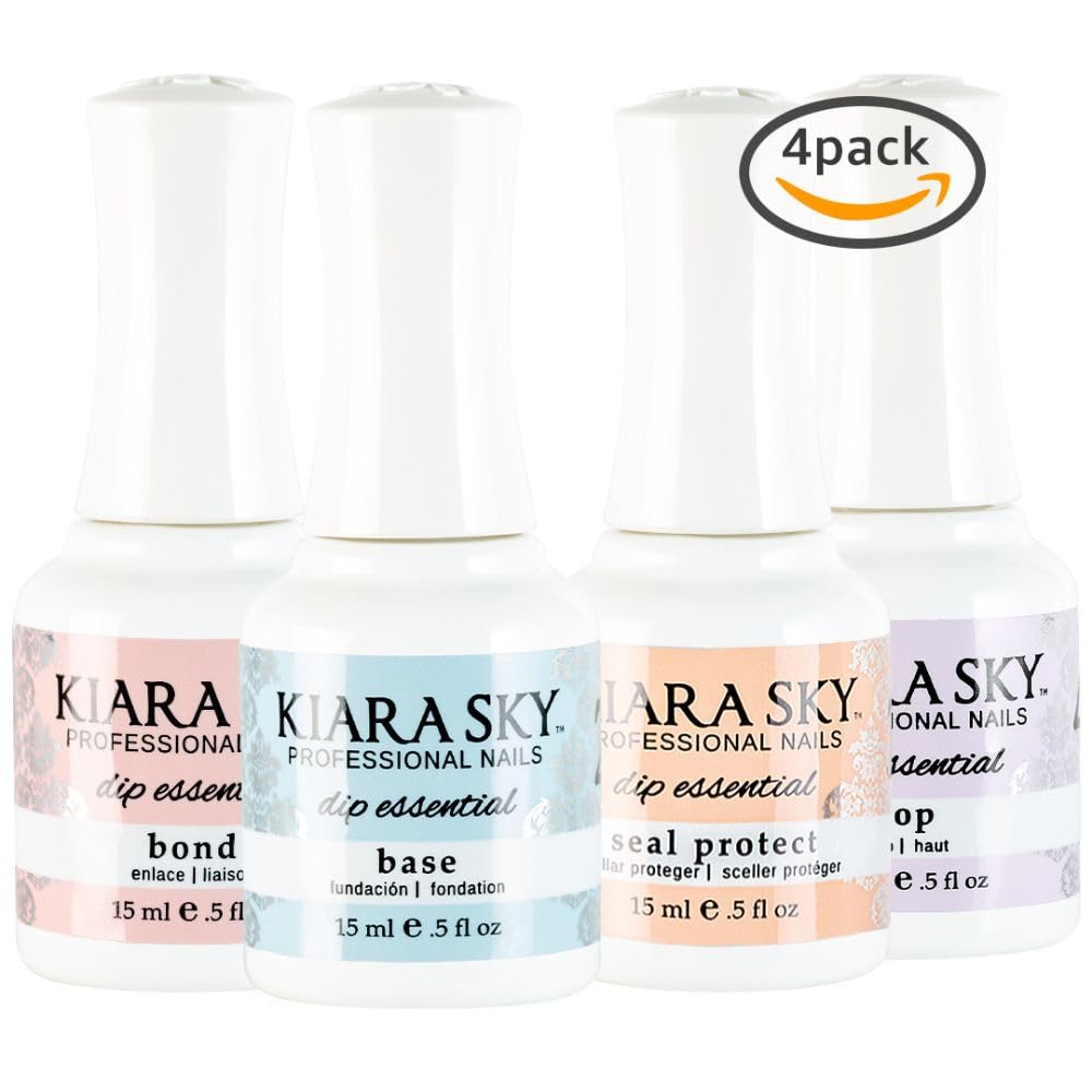 Kiara Sky base bottle application showing smooth adhesion