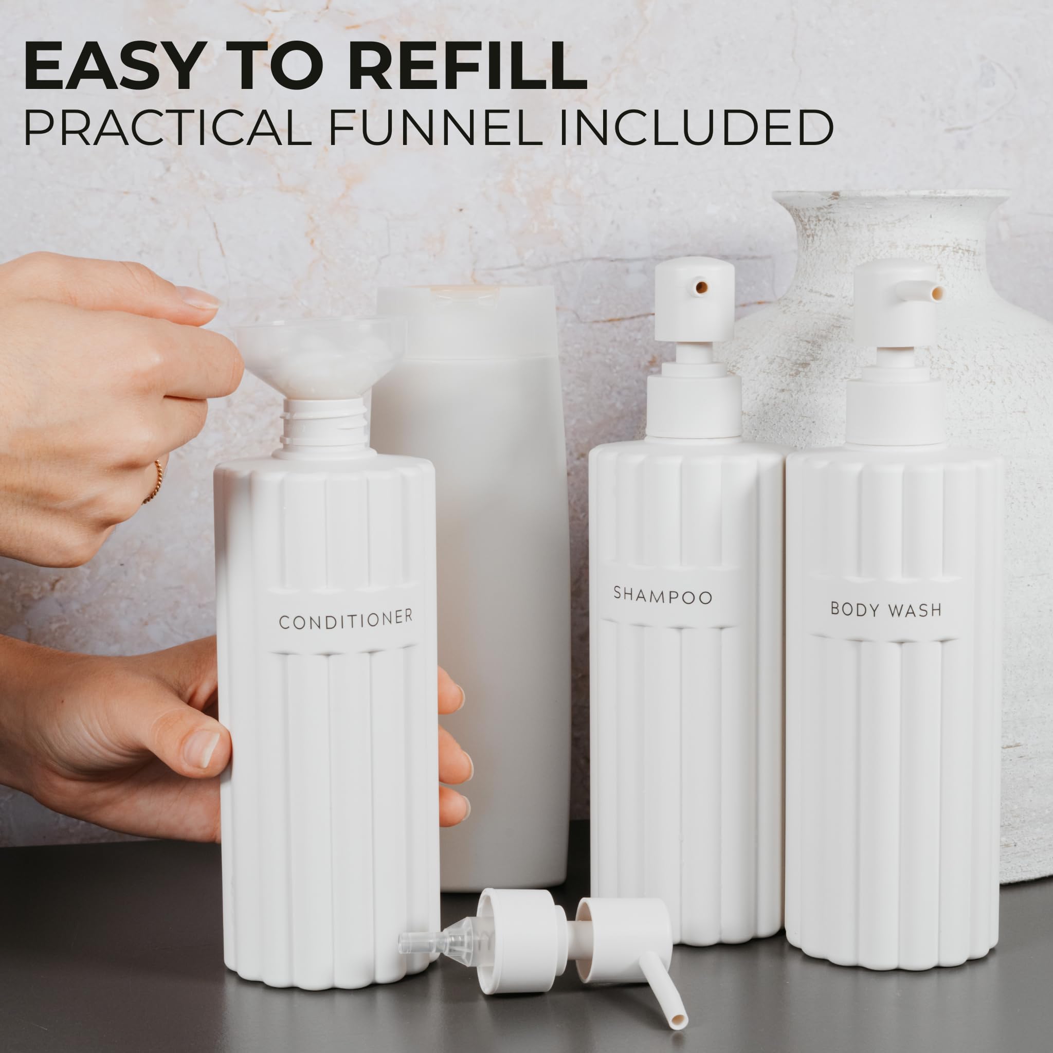 KIBAGA waterproof labels stay intact for long-lasting organization.