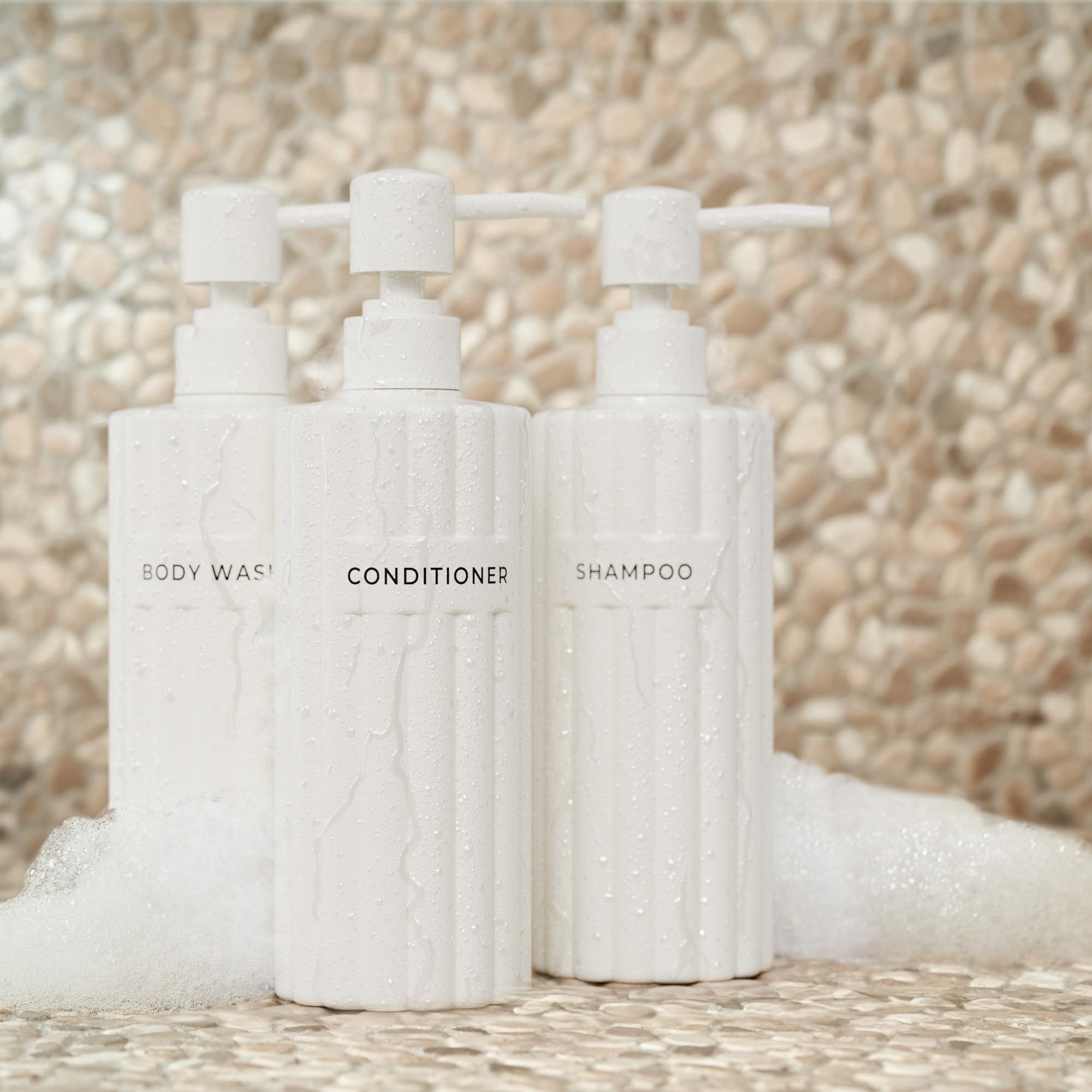 KIBAGA reusable dispensers ideal for DIY cleaners or skincare.