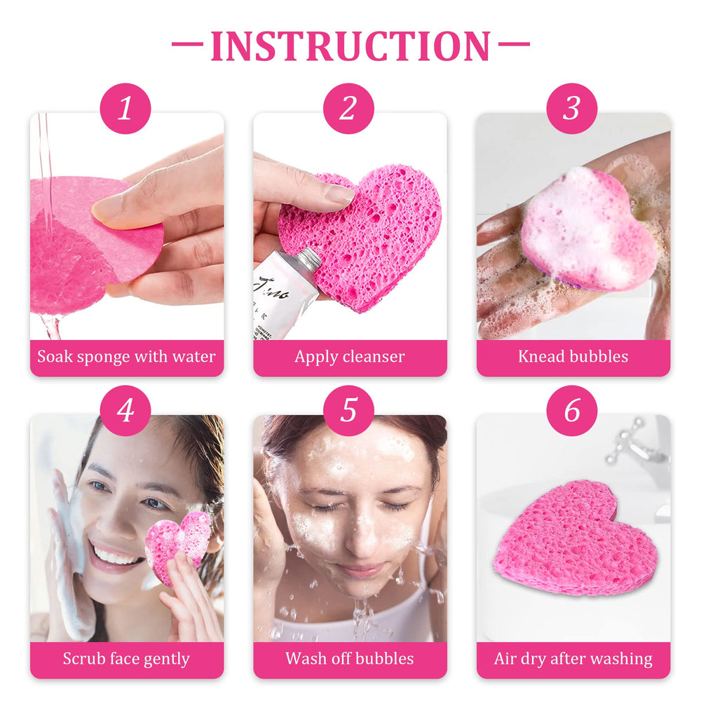 Kickleen travel-friendly sponge fits in a bag for on-the-go skincare.
