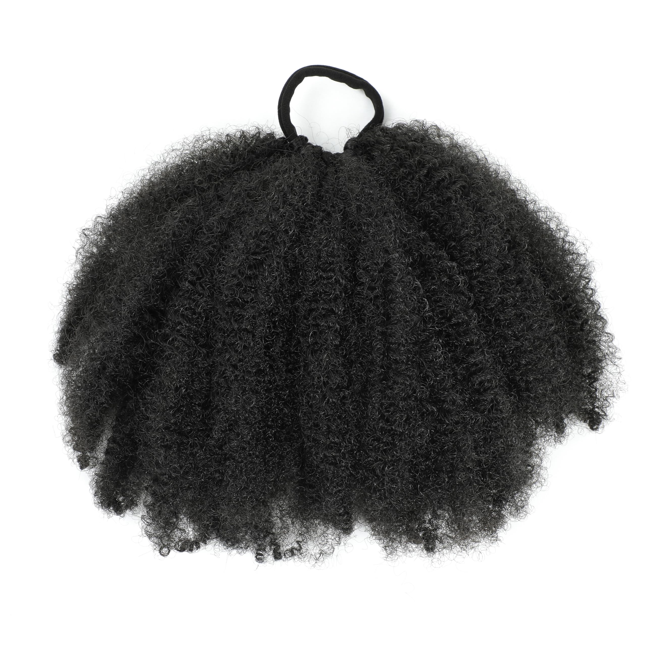 Kid's Summer Afro Puff Bun updo showcases quick protective styling and natural blend.