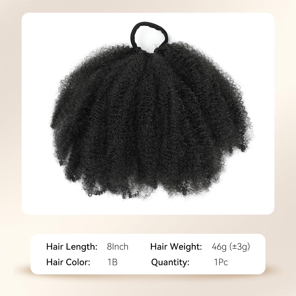 Kid's Summer afro-puff texture 4a-4b-4c emphasizes natural look with low maintenance.