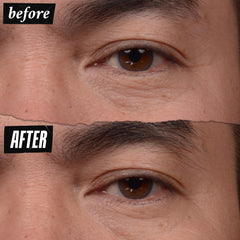 Kiehl's Age Defender Eye Repair application demonstrates gentle dab-and-pat technique.