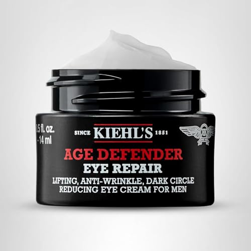 Kiehl's Age Defender Eye Repair suggests brighter under-eye area.