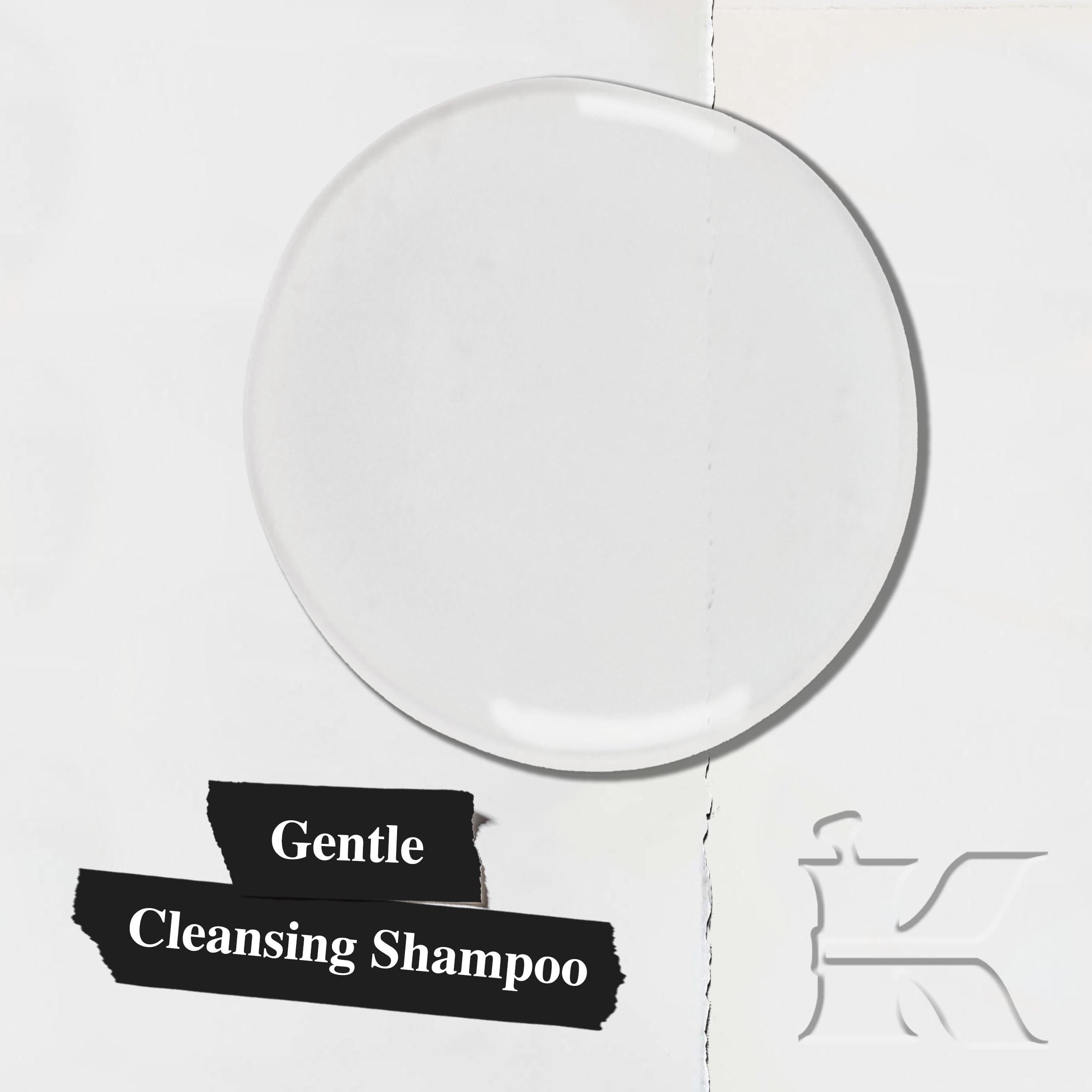 Kiehl's Amino Acid Shampoo creamy foam lather shown for smooth cleansing