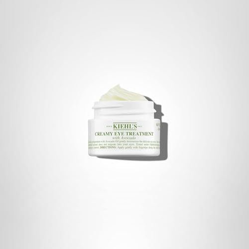Kiehl's Avocado Eye Treatment after use, skin feels soft and hydrated.