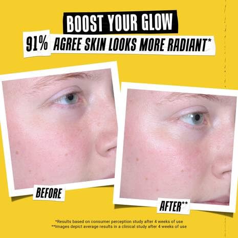 Kiehl's Better Screen UV Serum con filtros UV para protección estable durante el día.