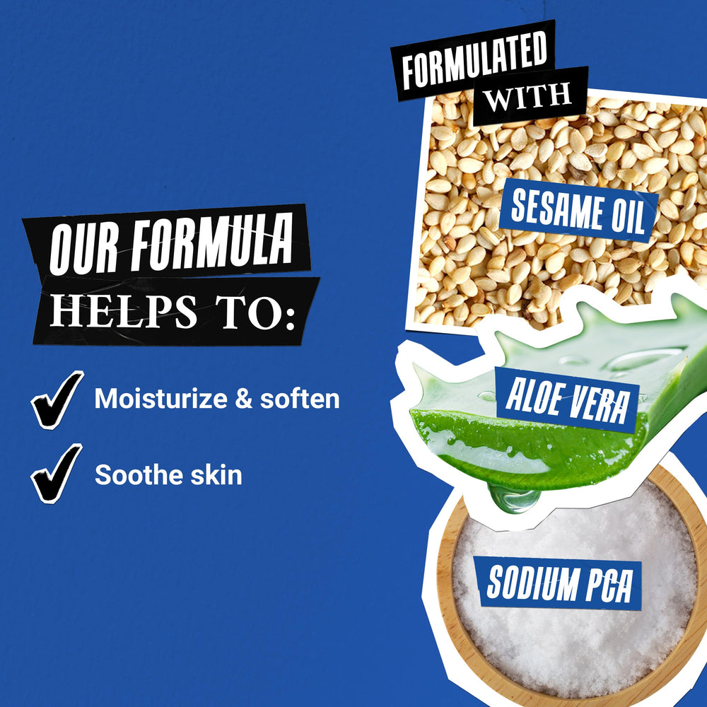 Kiehl's Blue Eagle fragrance-free container highlights a formula for sensitive skin.