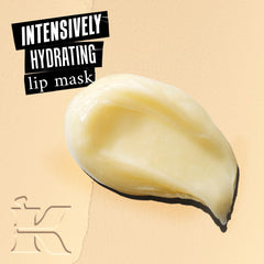 Kiehl's Buttermask Night application preview for lip moisture protection during sleep.