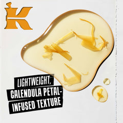 Kiehl's Calendula toner pump enables easy application, reducing excess shine.