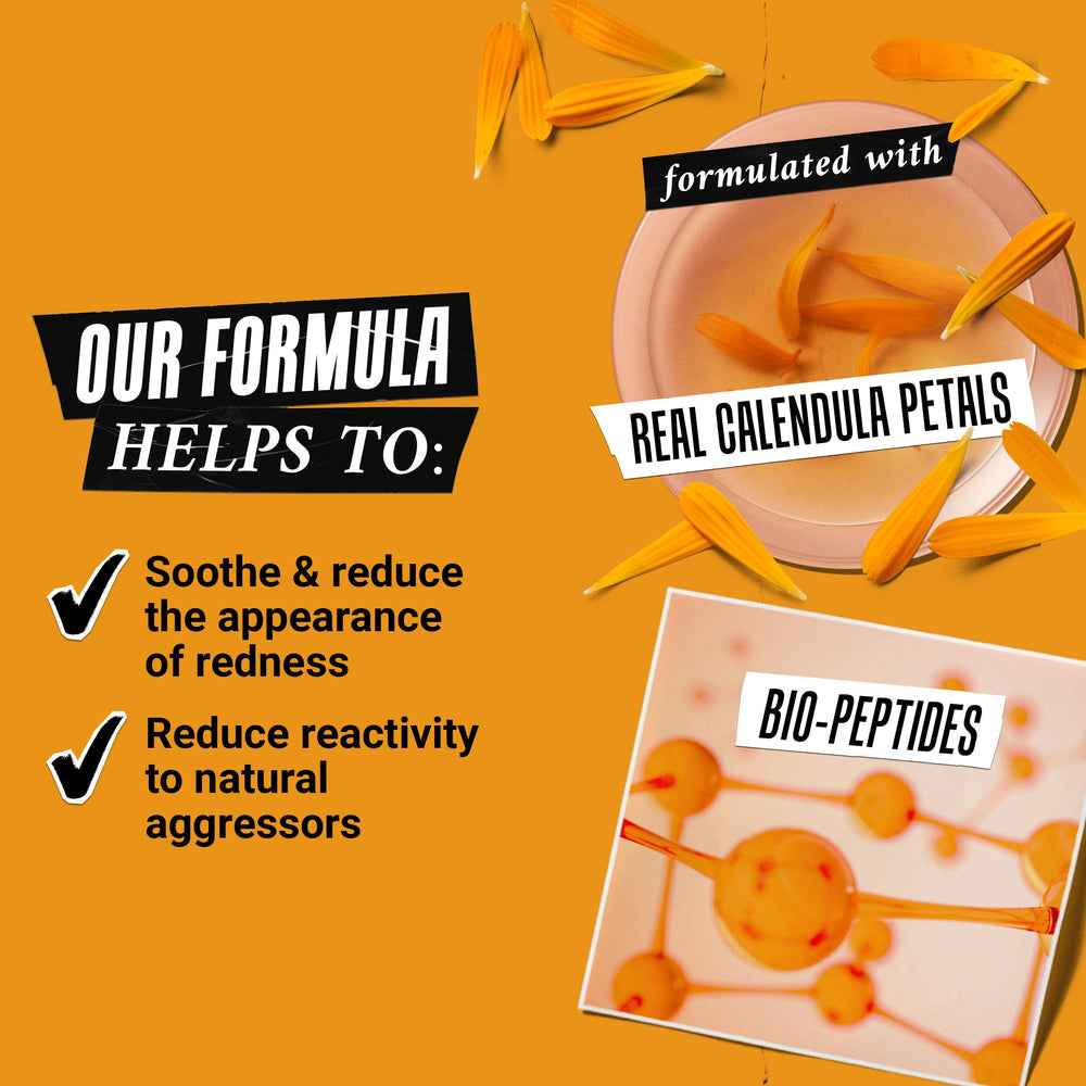 Kiehl's Calendula toner close-up texture, alcohol-free soothing formula.