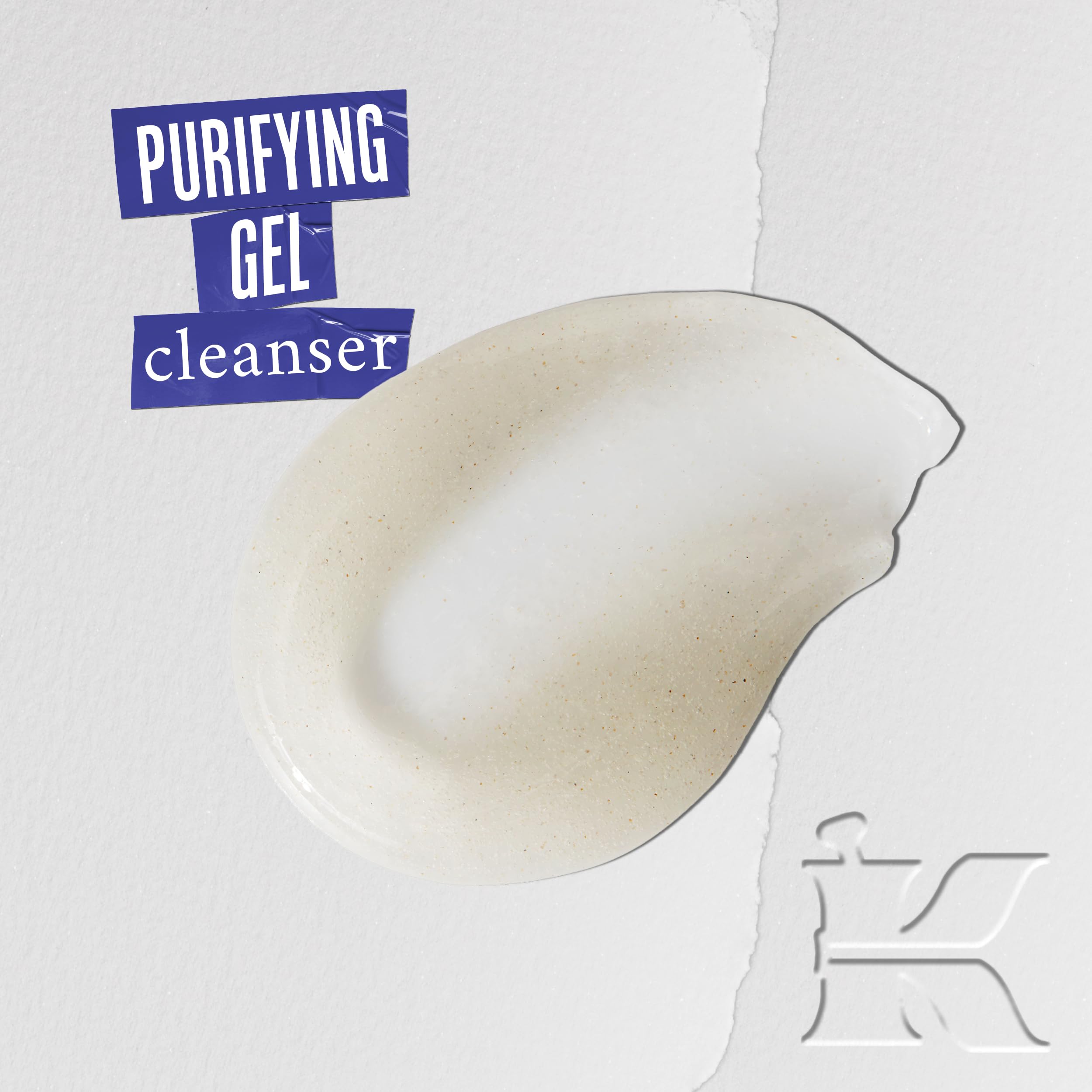 Kiehl's Clearly Corrective: exfoliante suave con textura Pearlstone para refinar poros.