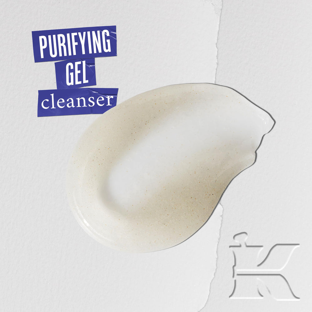 Kiehl's Clearly Corrective: exfoliante suave con textura Pearlstone para refinar poros.
