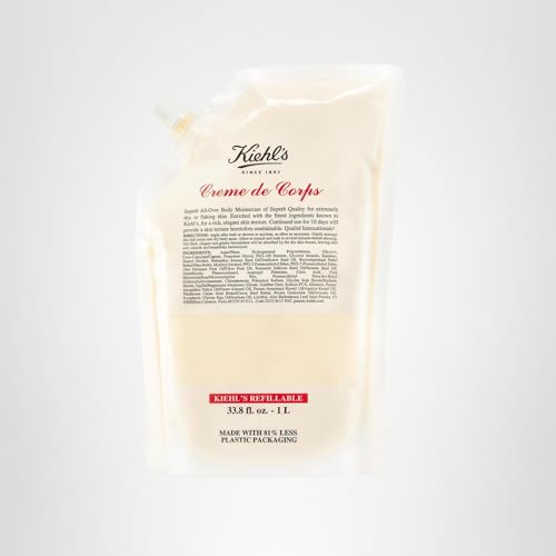 Kiehl's Creme de Corps Rich after-use softness, skin feels smooth