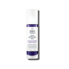 Kiehl's Daily Micro-Dose Retinol Serum bottle shown, gentle anti-aging benefits