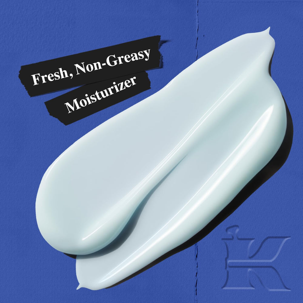 Kiehl's Facial Fuel bottle front, lightweight moisturizer for daily use.