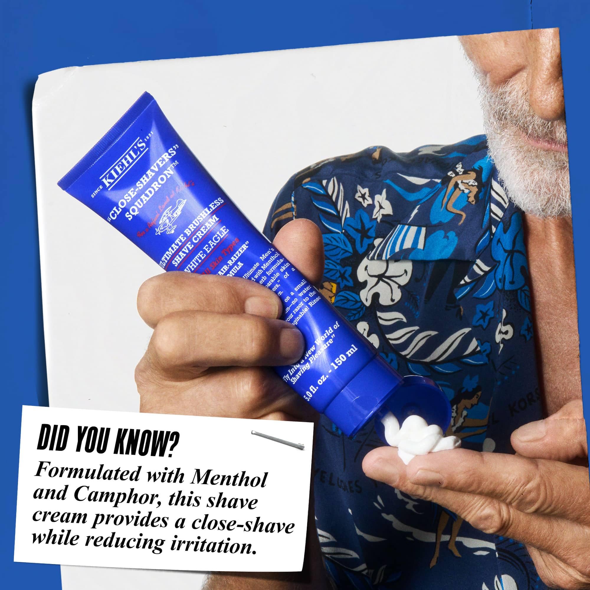Cooling sensation and refreshing finish after application