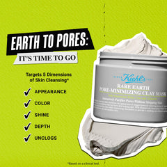 Allantoin in Kiehl's Rare Earth mask soothes while detoxifying.
