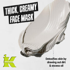 Kiehl's Rare Earth mask uses Amazonian white clay to absorb oil.