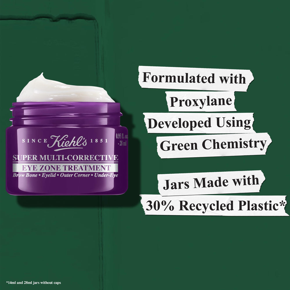 Kiehl's Fragrance-Free formula is suitable for sensitive skin around the eyes.