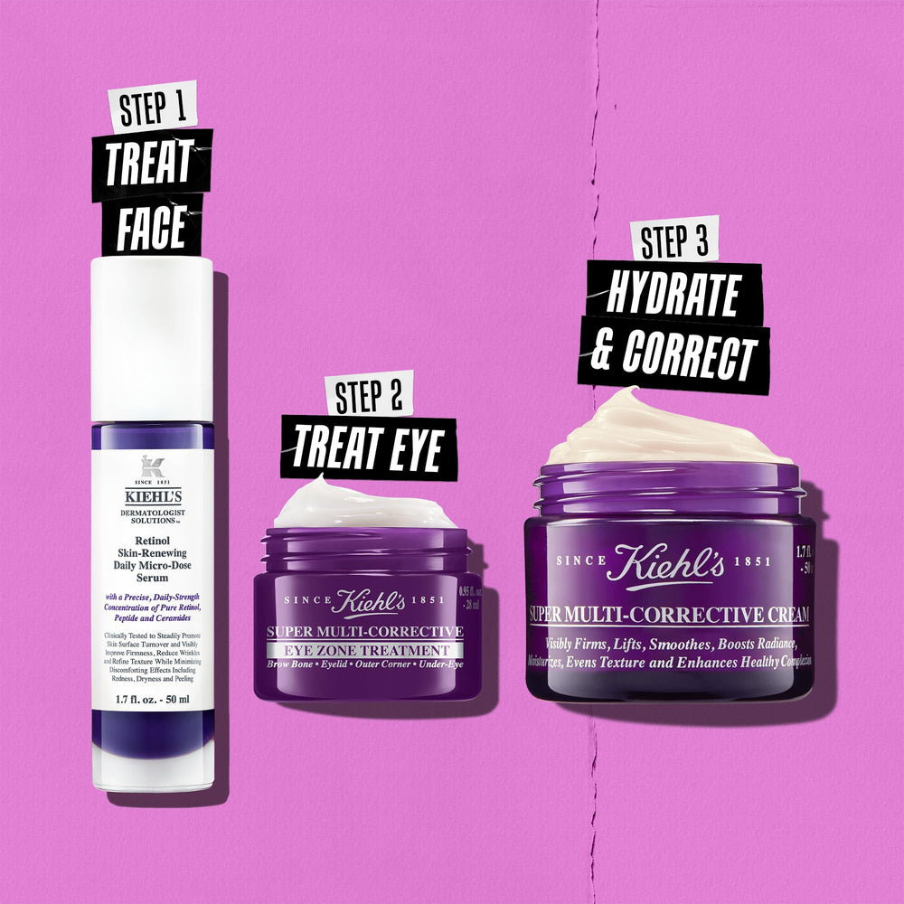 Kiehl's Paraben-Free composition supports gentle daily eye care.