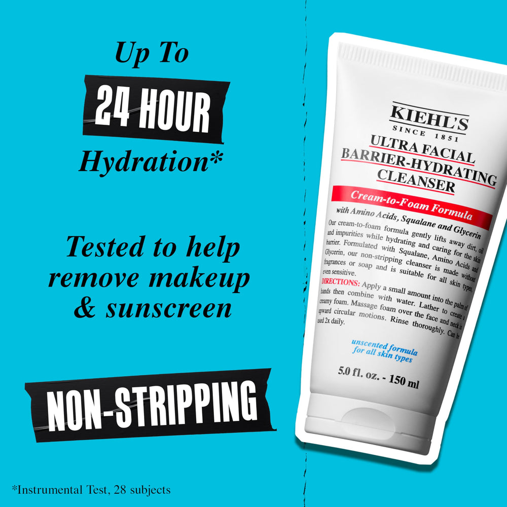 Dermatologist-tested badge signals suitability for sensitive skin in daily use.