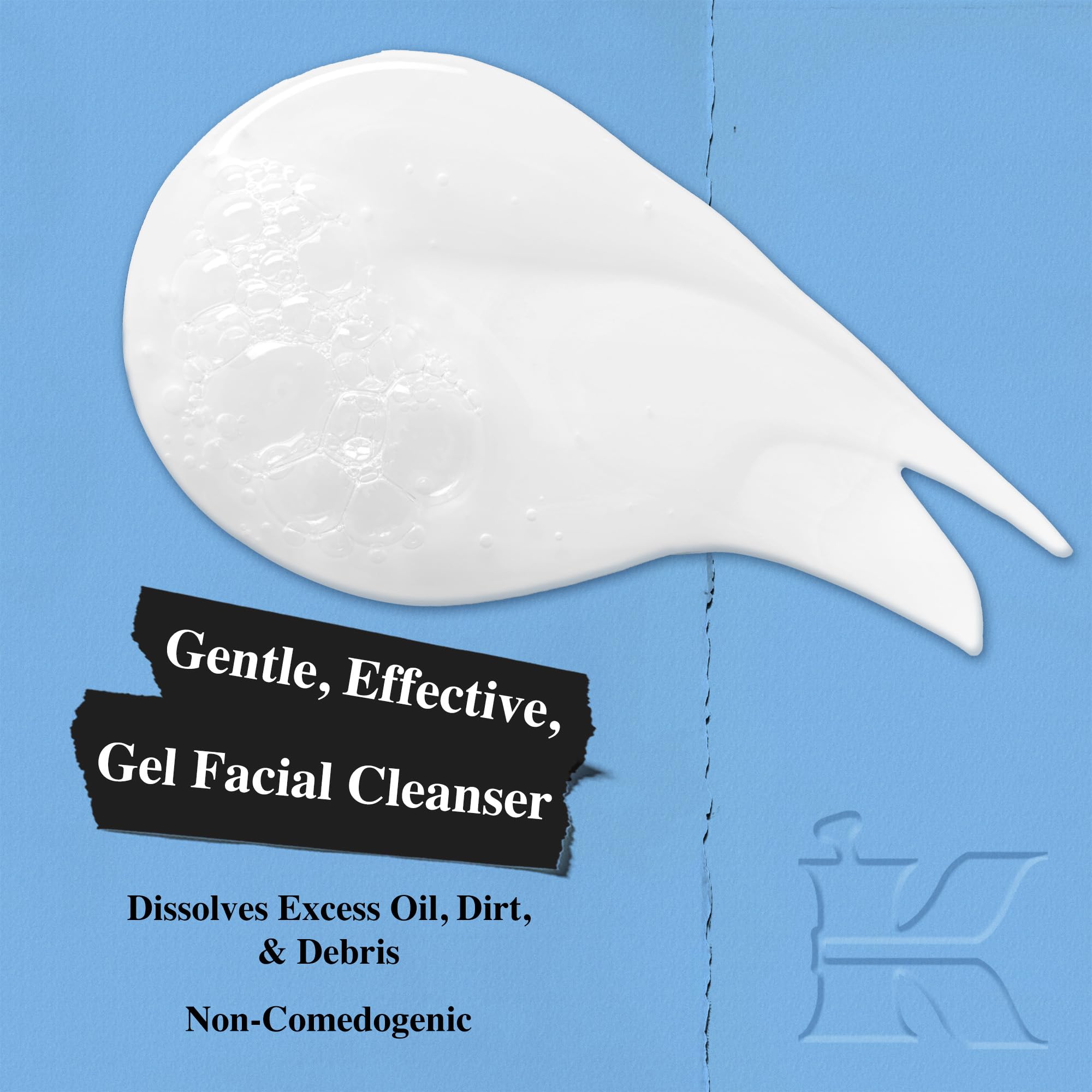 Kiehl's Ultra Facial Cleanser bottle with pump for quick, gentle cleansing