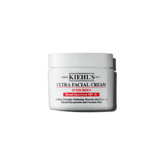 Kiehl's Ultra Facial Cream SPF 30 tube front view showing lightweight hydration for daily use.