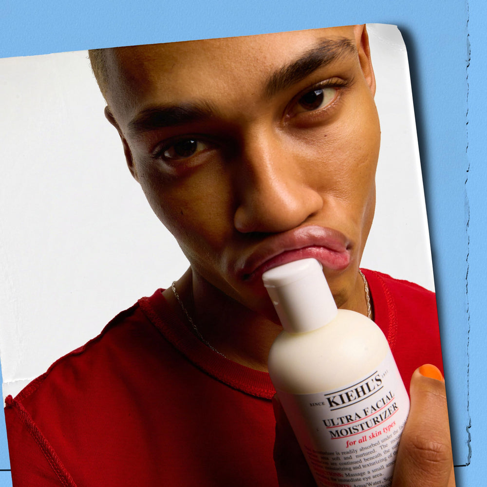 Kiehl's Ultra Facial Moisturizer calming, lightweight formula supports all skin types