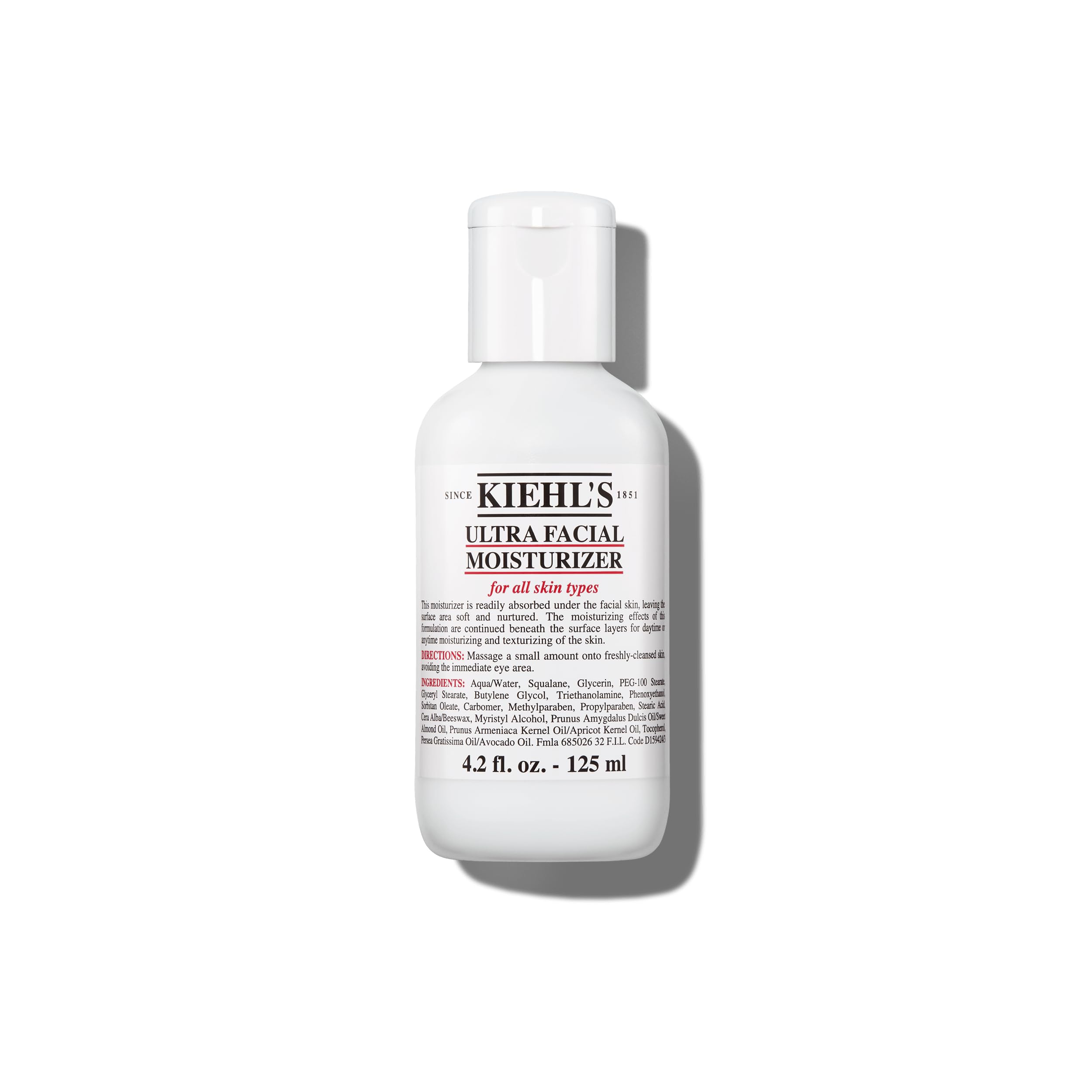 Kiehl's Ultra Facial Moisturizer in full jar supports all-skin hydration
